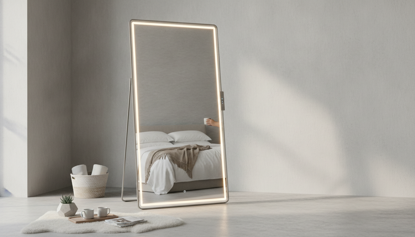 60x16 LED Dimming Full-Length Mirror for Daily Routines