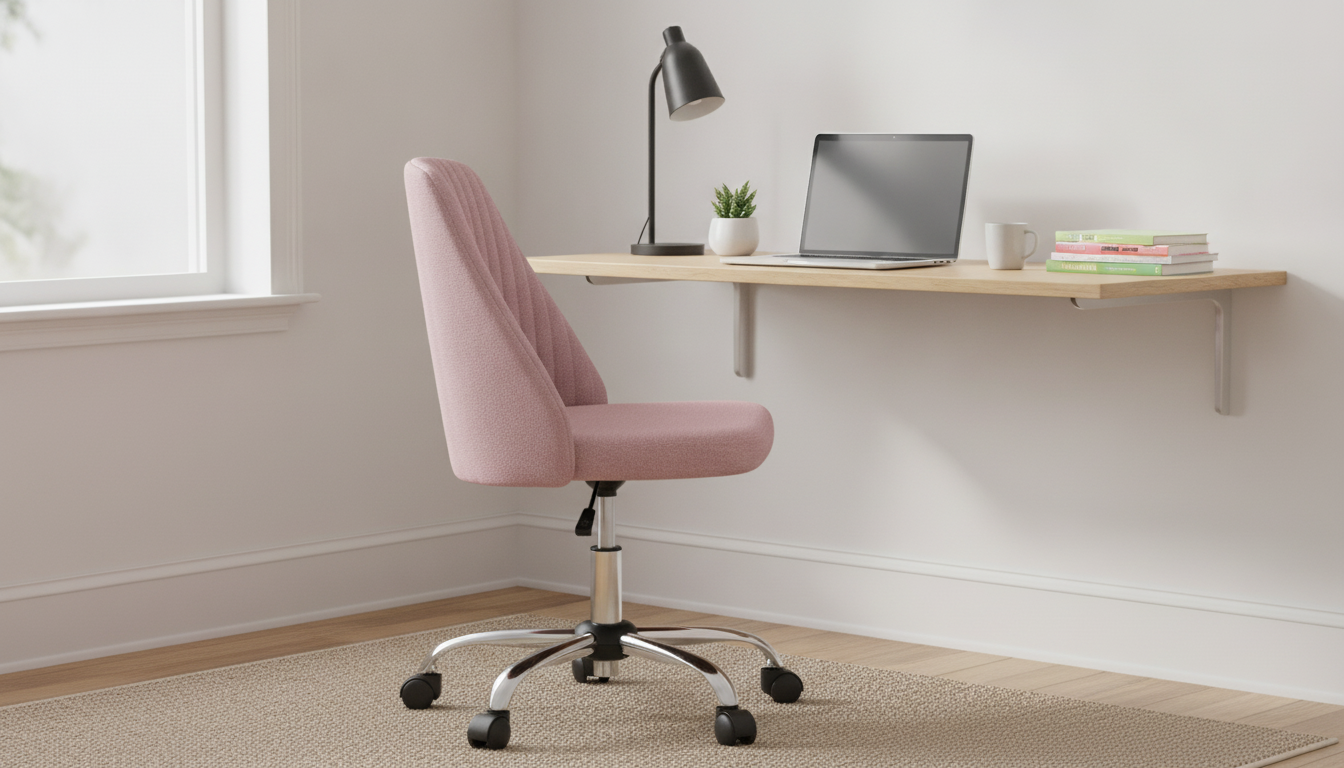Best Armless Swivel Desk Chair for Small Spaces