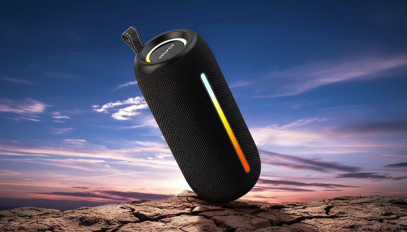 LED Waterproof Bluetooth Soundbar Speaker for Travel