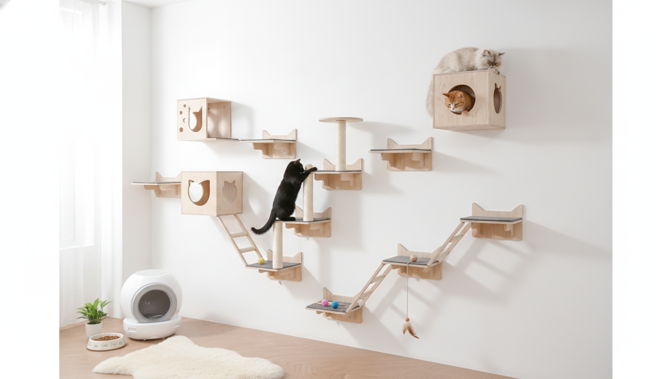 Build a Cat Wall: Mounted Shelves & Perches That Feel Safe
